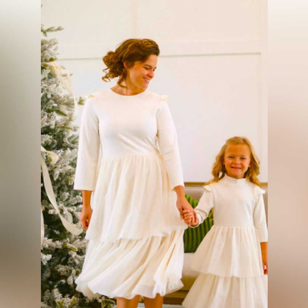 Dainty Jewells Christmas ABOVE THE CLOUDS-CREAM DRESS - Picture 10 of 10